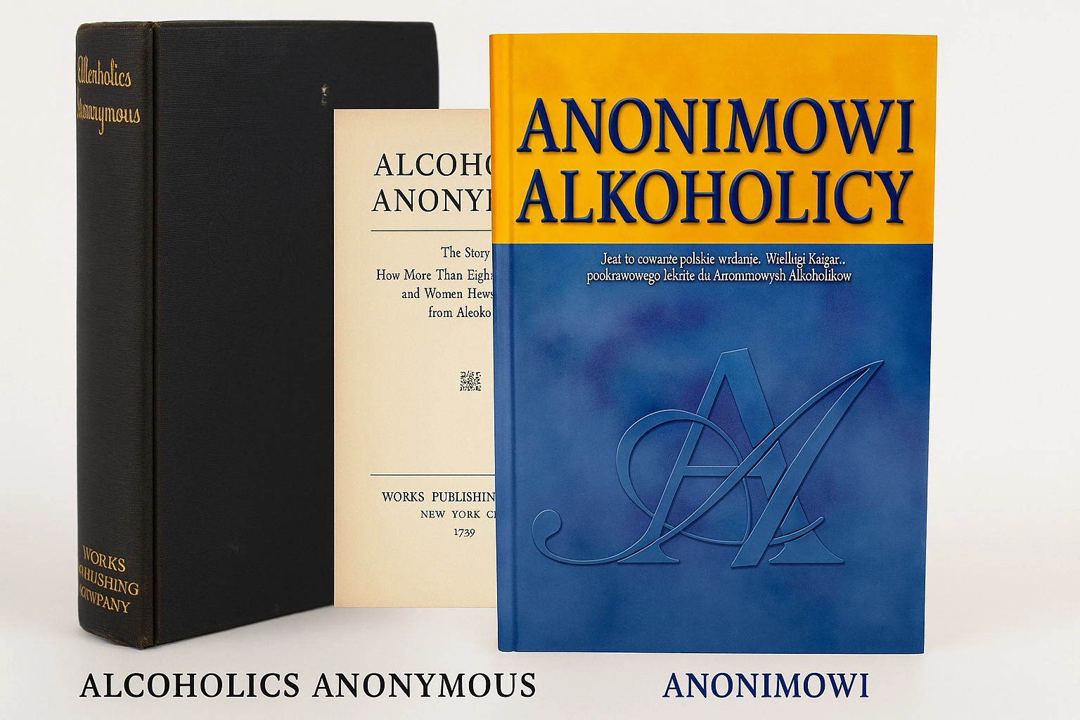 Ilustracja do artykułu: Wielka Księga Anonimowych Alkoholików – historia i znaczenie