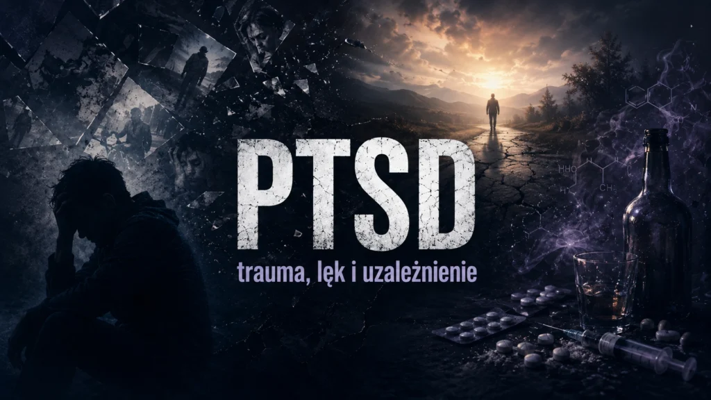 Ilustracja do artykułu: PTSD w przebiegu uzależnienia – gdy nałóg staje się próbą ucieczki od traumy