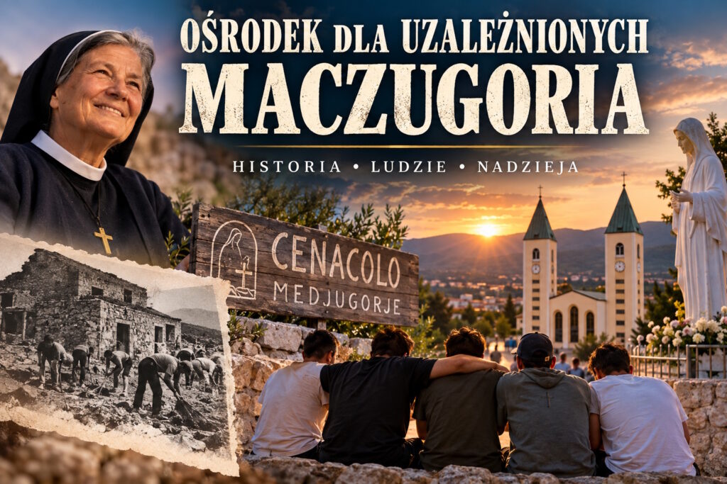 Ilustracja do artykułu: OD NARKOTYKOWEGO PIEKŁA DO NOWEGO ŻYCIA. NIEZWYKŁA HISTORIA WSPÓLNOTY CENACOLO W MEDZIUGORJU